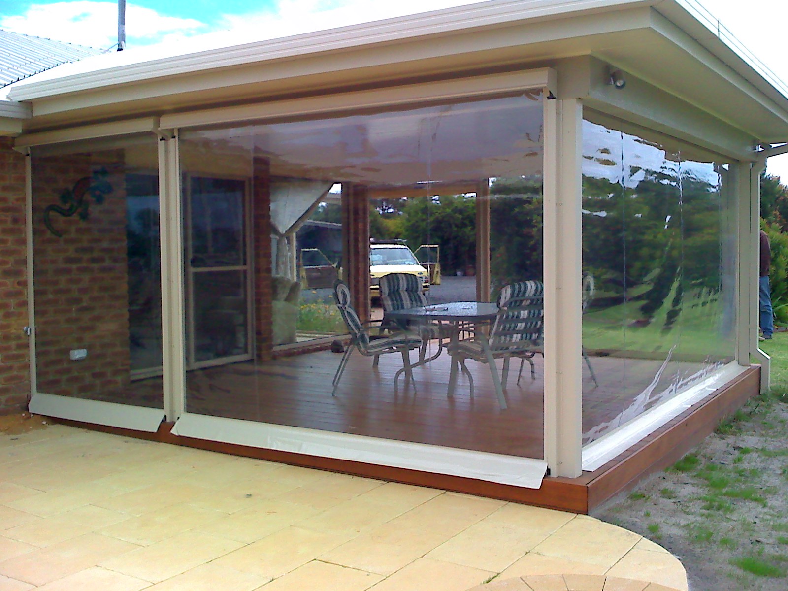 Cafe/Clear PVC Blinds Northern Beaches &amp; Eastern Suburbs